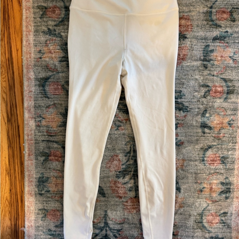 Outdoor Voices Cream Leggings